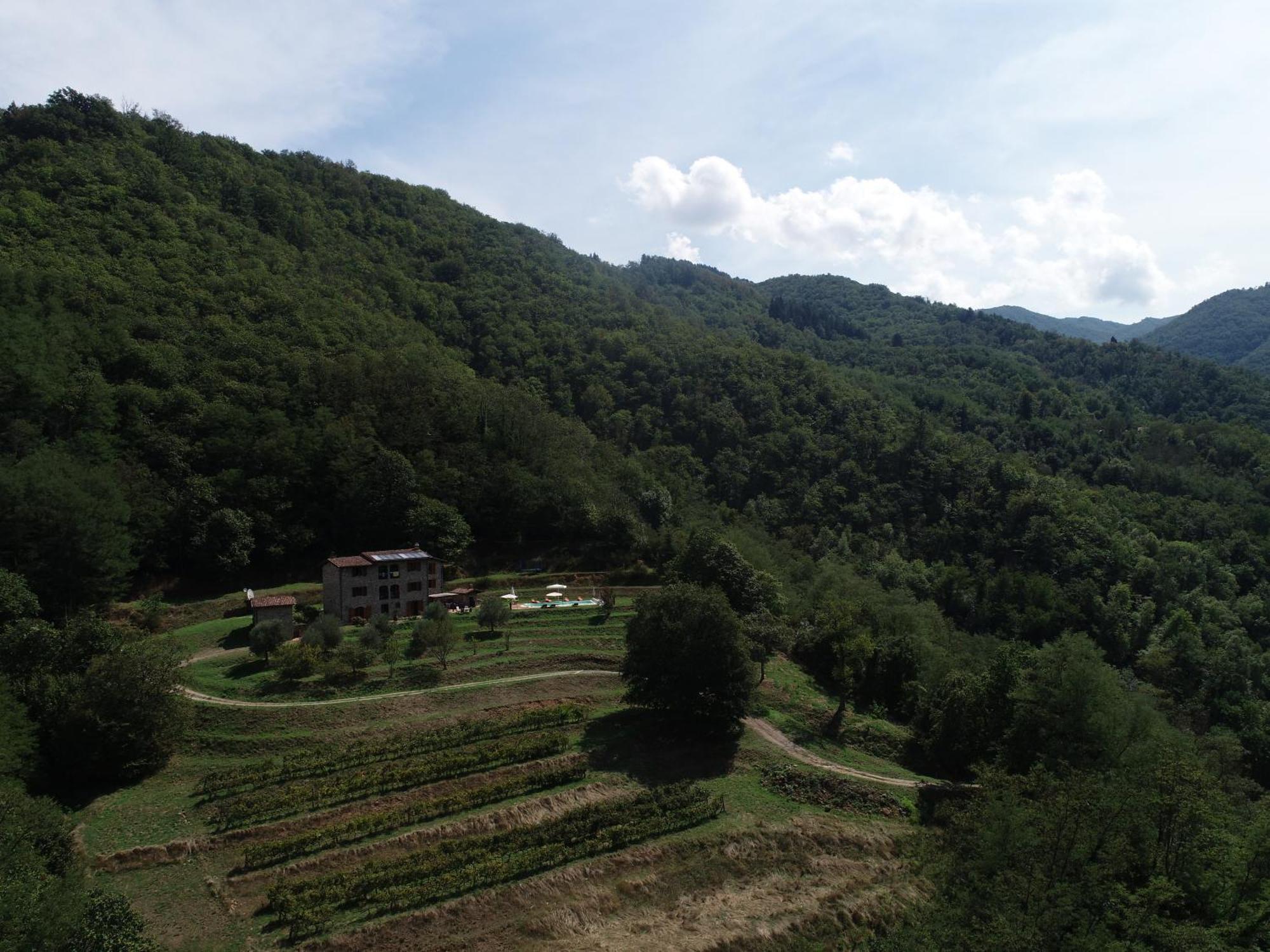 Вілла Casa Bachella Баньї-ді-Лукка Екстер'єр фото